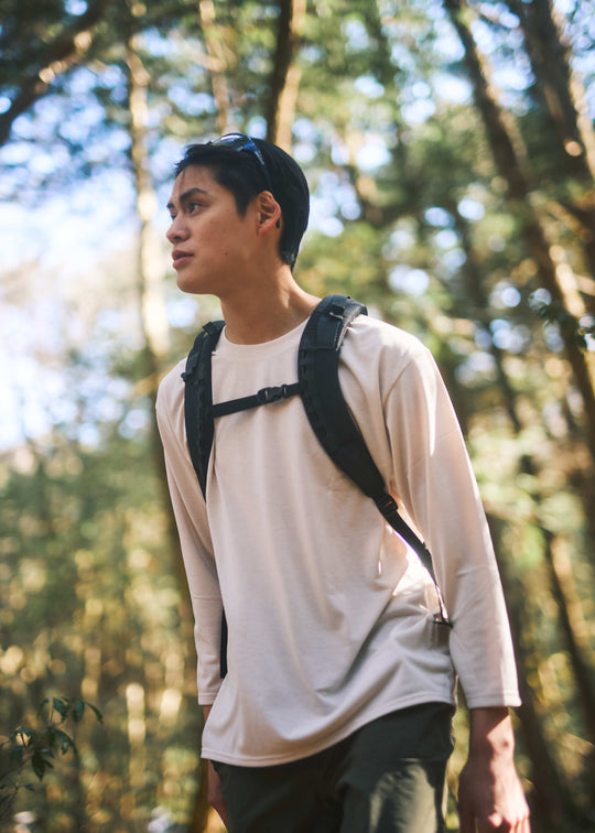 Beige/model:186cm 着用サイズ:XL