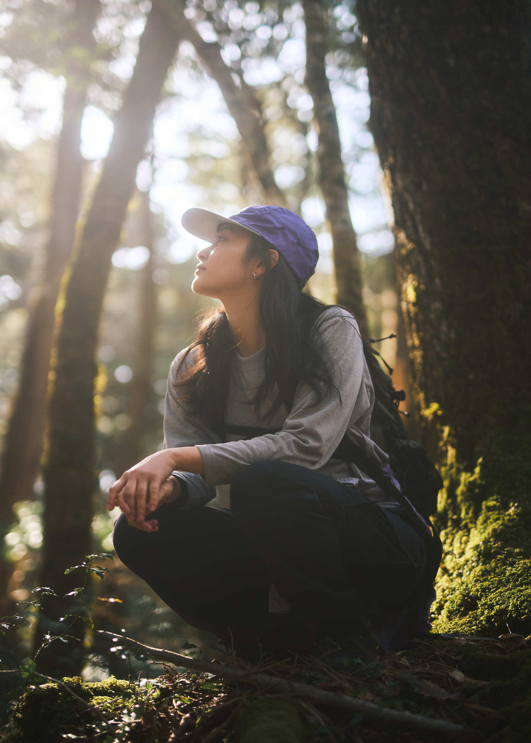 Heather Gray/model:162cm 着用サイズ:S