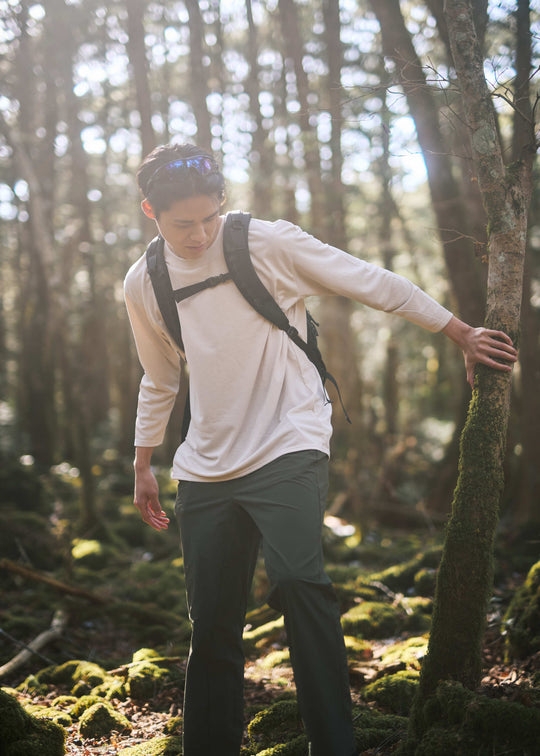 Beige/model:186cm 着用サイズ:XL