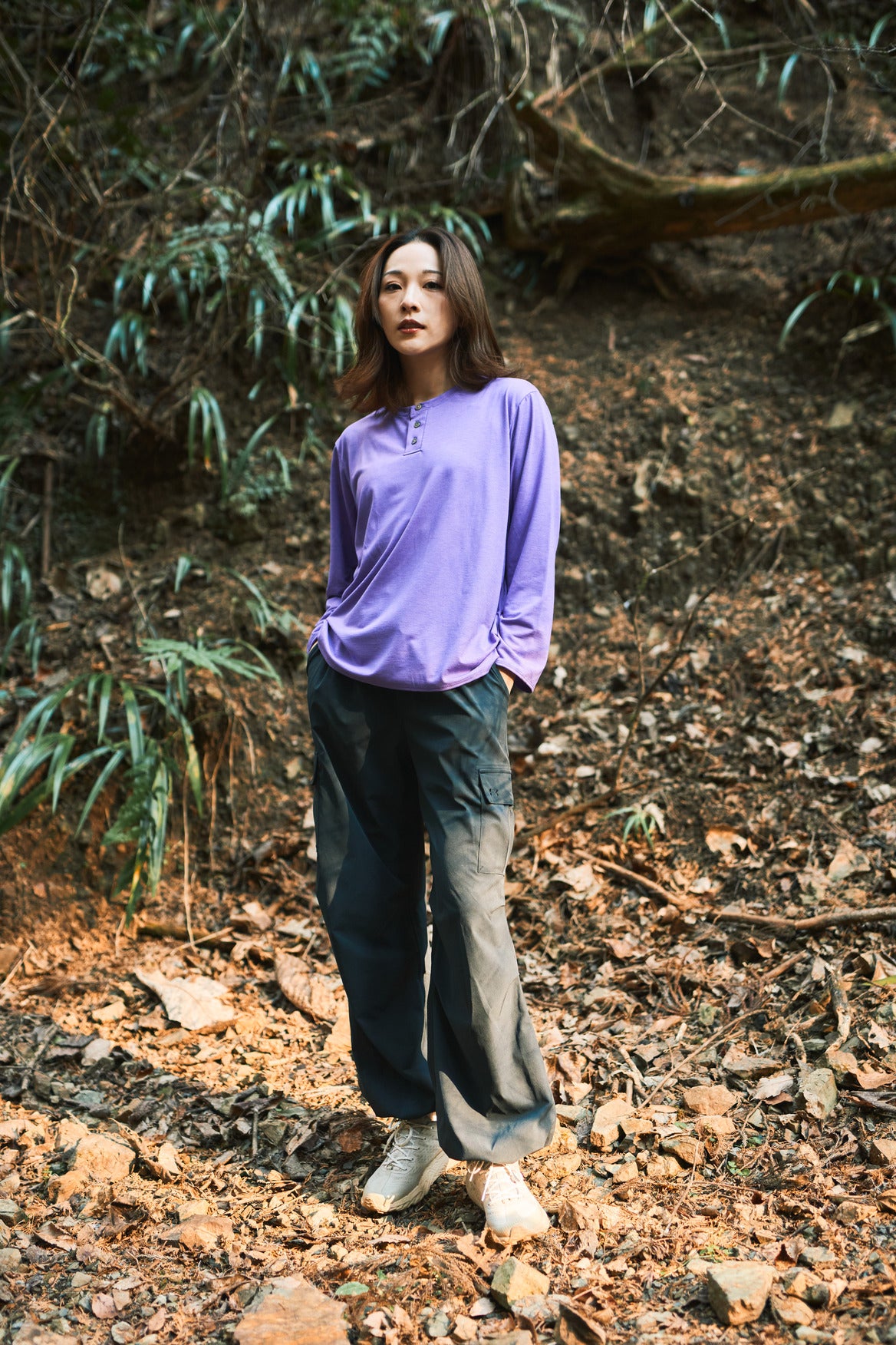 WUNDERWEAR ヘンリーネックロングスリーブTシャツ | BRING（ブリング