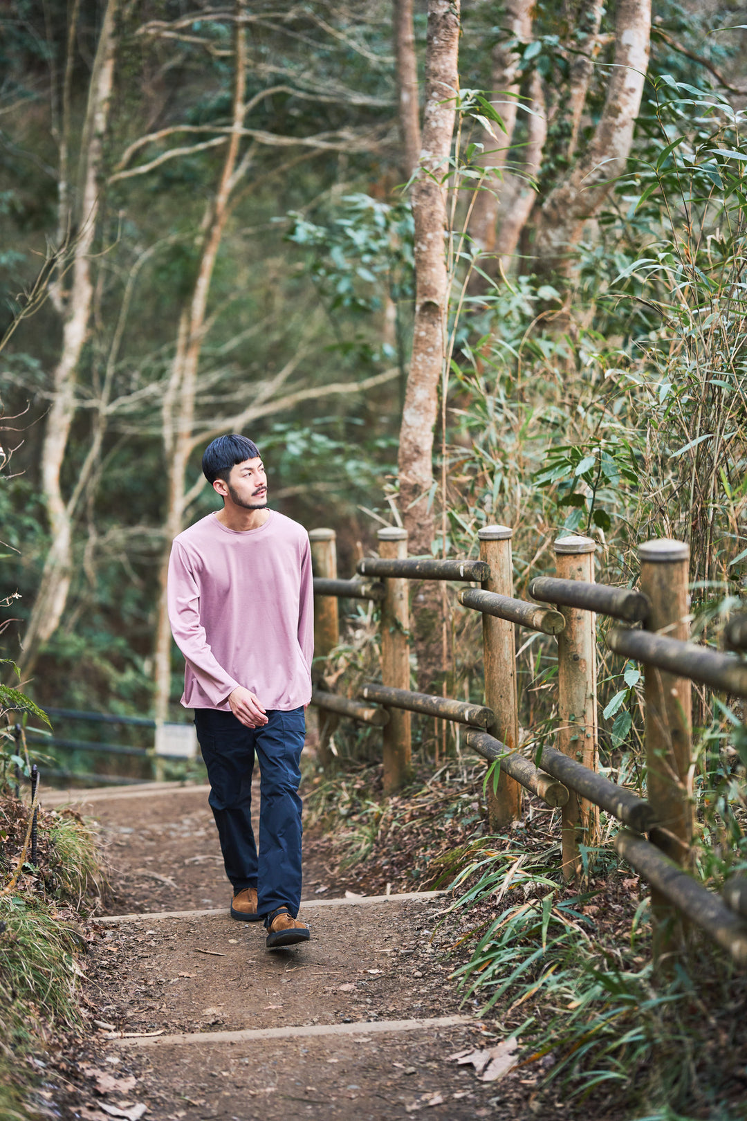 model:178cm 着用サイズ:L