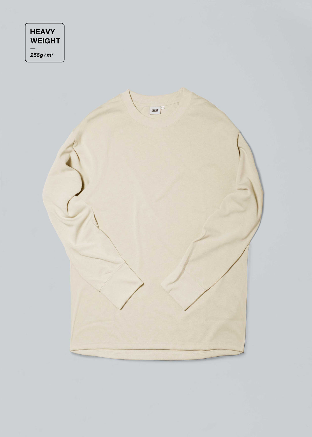着る除湿】ヘビーウエイトロングスリーブTシャツ - BRING