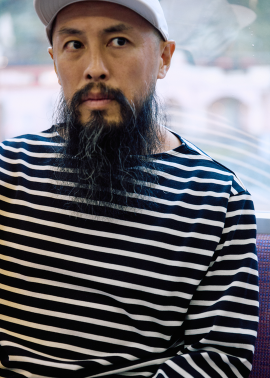 Black×Ecru / model:171cm 着用サイズ:M-L