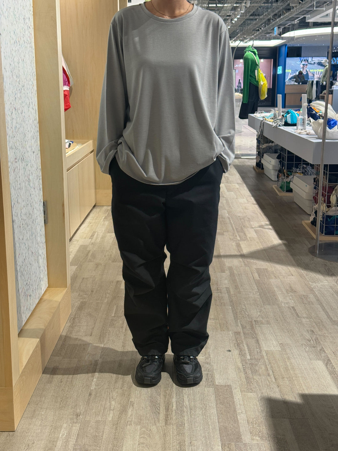 model:157cm 着用サイズ:S