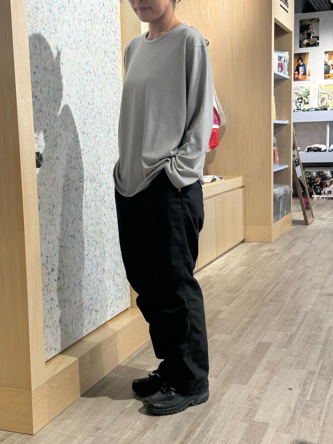 model:157cm 着用サイズ:S