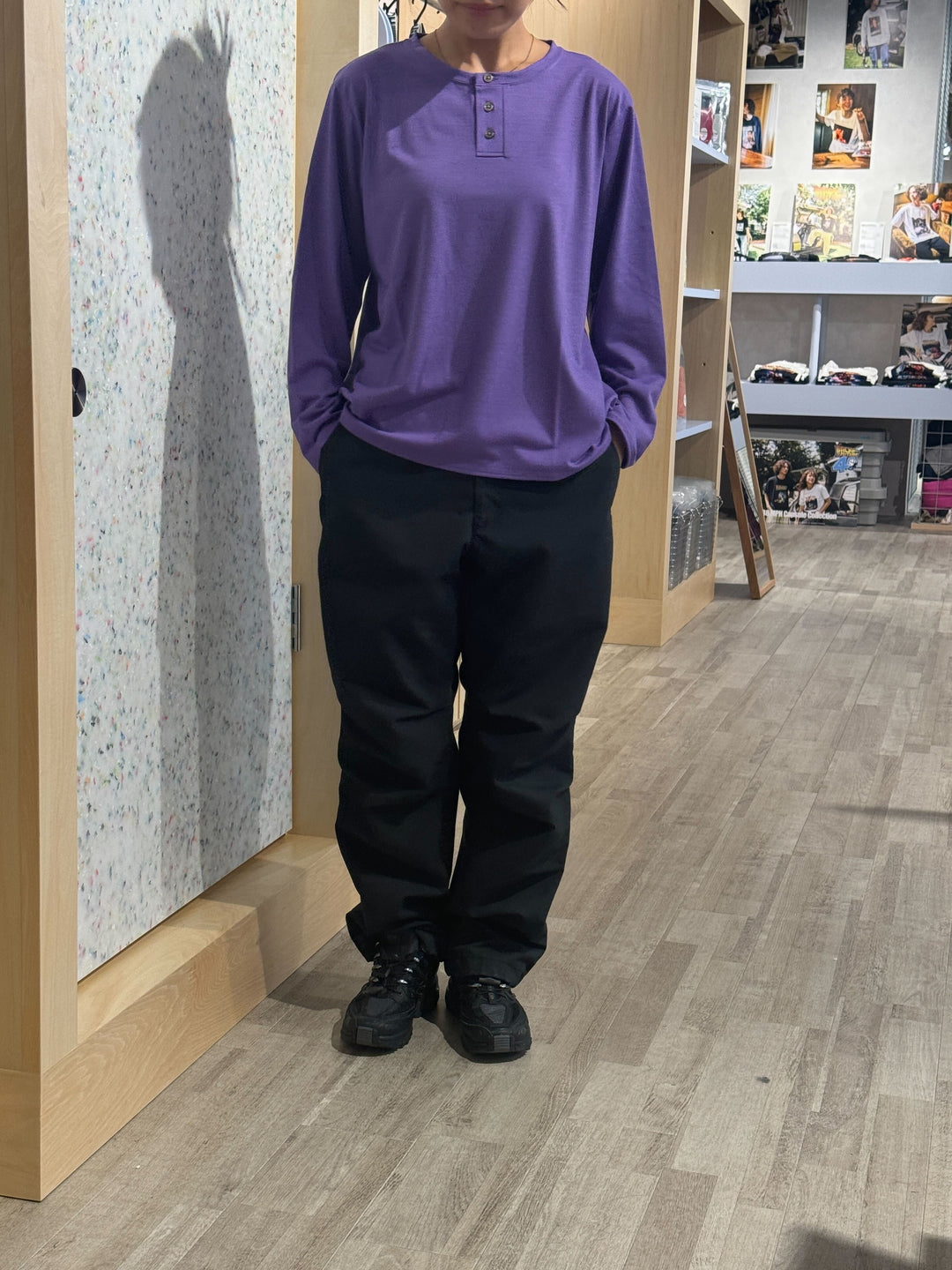 model:157cm 着用サイズ:XS