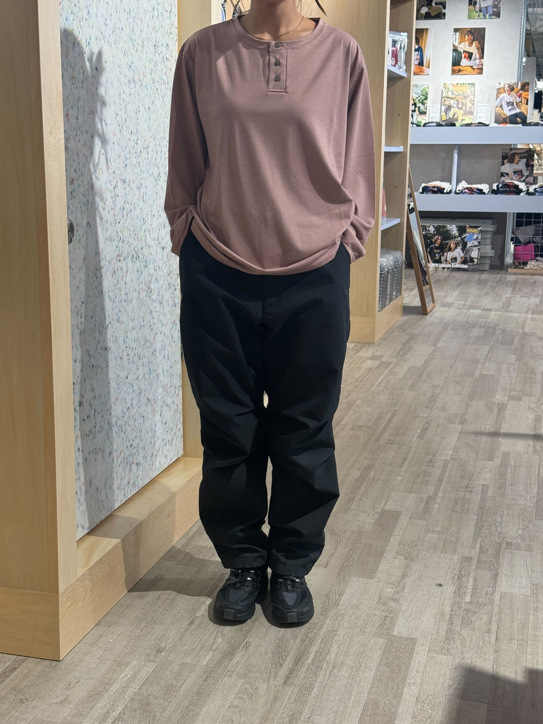 model:157cm 着用サイズ:S