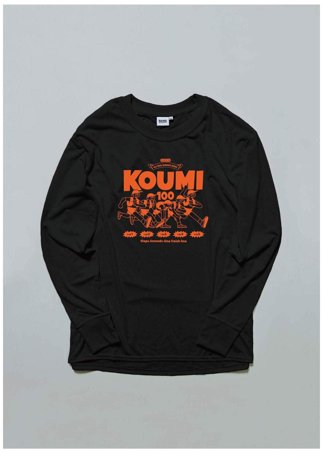 OSJ KOUMI 100 × BRING】DRYCOTTONY ロングスリーブTシャツ