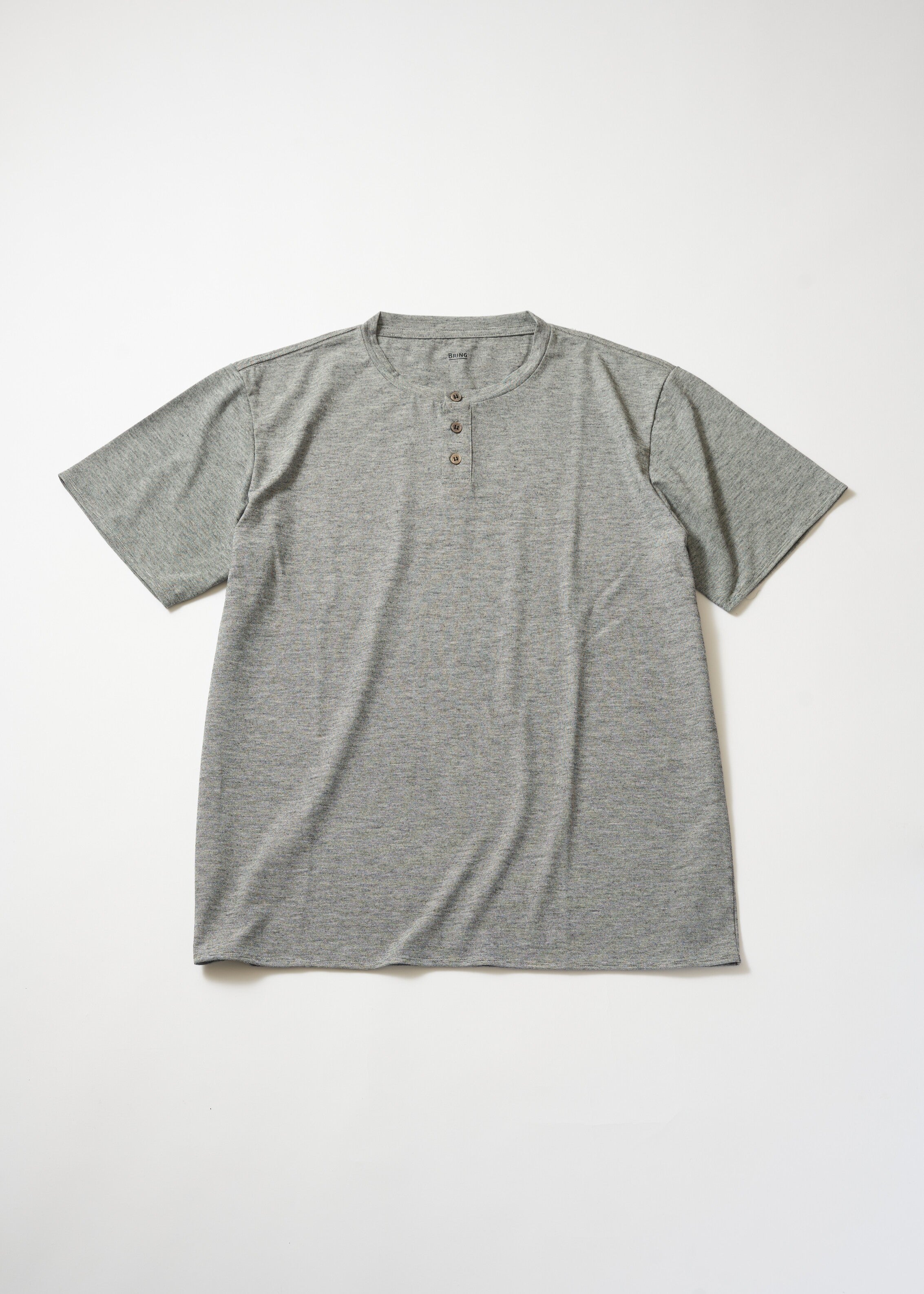 WUNDERWEAR Henry Neck T-Shirt（ワンダーウェア ヘンリーネック T