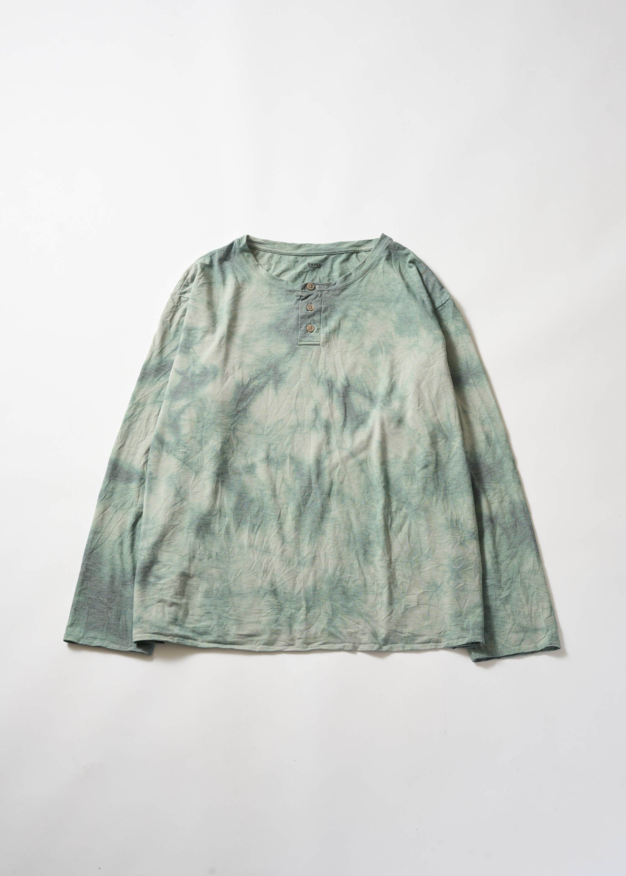 BLACKWEIRDOS ロンT XL タイダイ メッセージプリント Black Weirdos 「TieDye L/S Tee」 タイダイ プリントロンティー