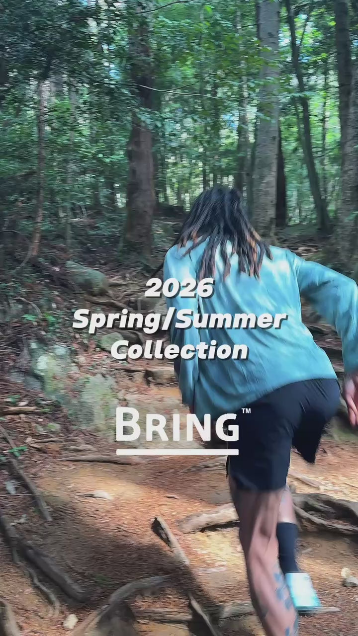 WUNDERWEAR タイダイ ヘンリーネックロングスリーブTシャツ