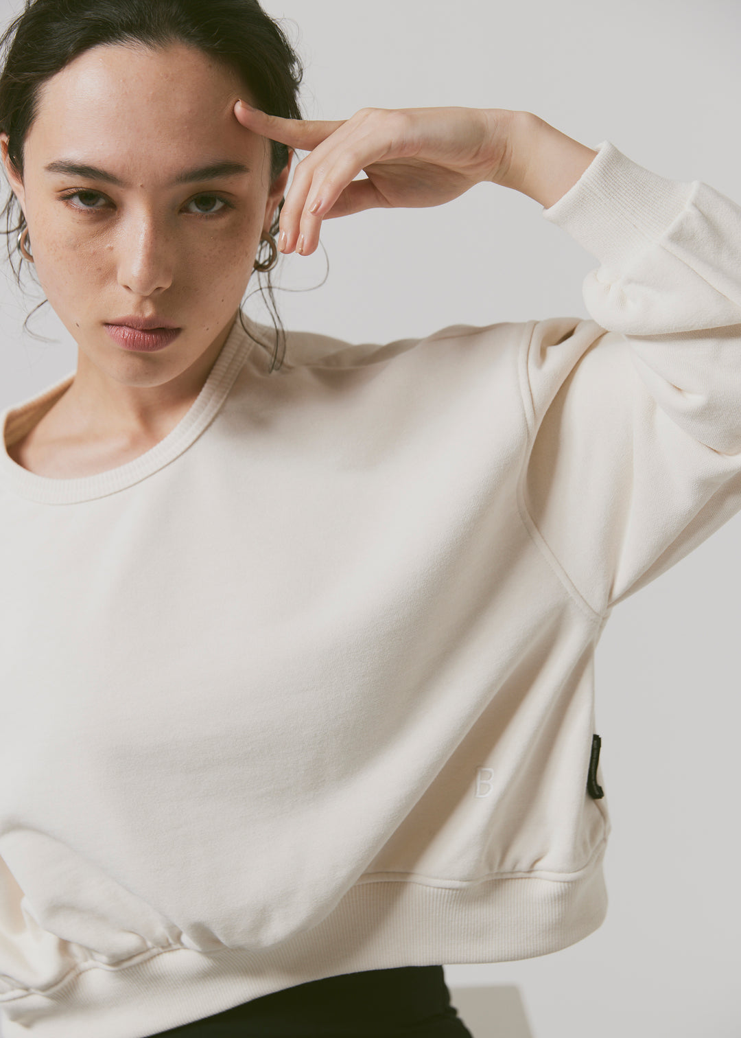 パフスリーブ】 B スウェットプルオーバー - BRING