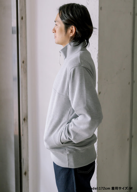 DRYCOTTONY スウェットハーフジッププルオーバー