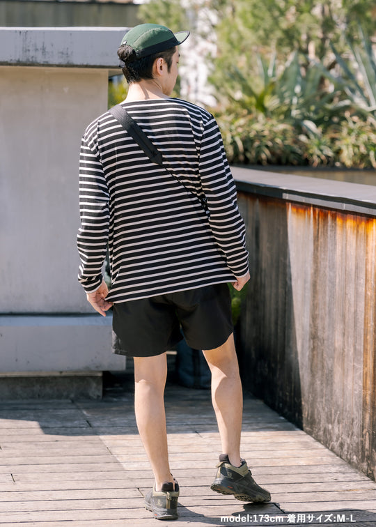 Black×Ecru / model:173cm 着用サイズ:M-L