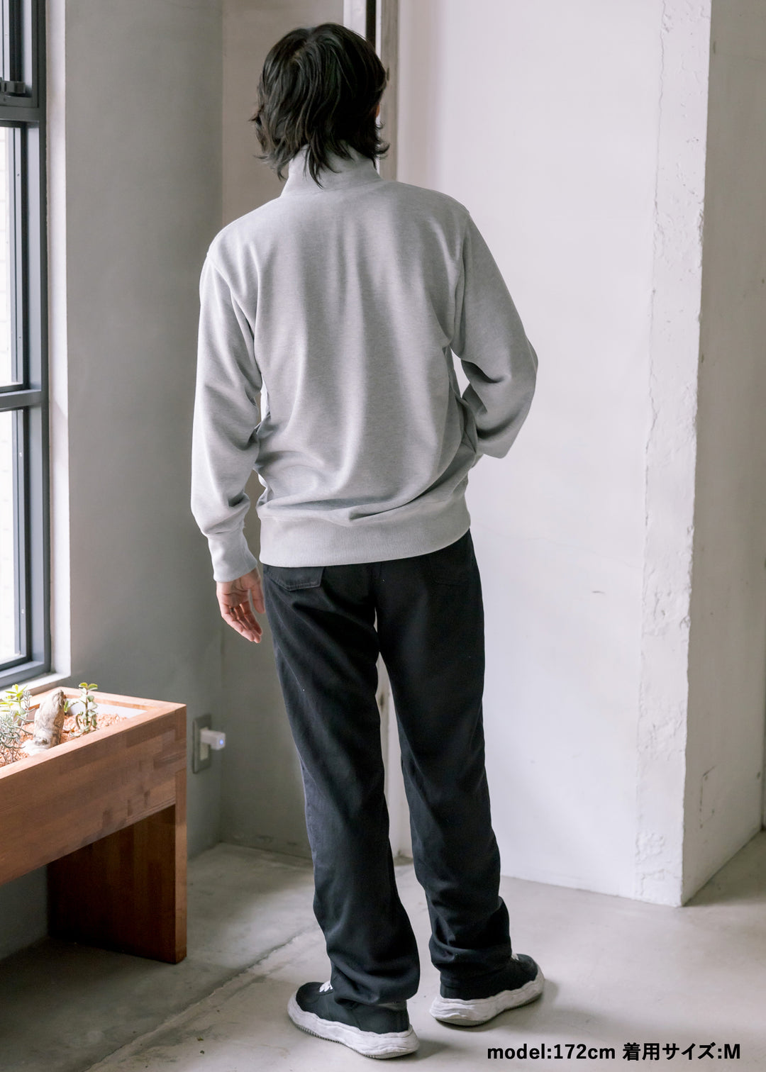DRYCOTTONY スウェットハーフジッププルオーバー