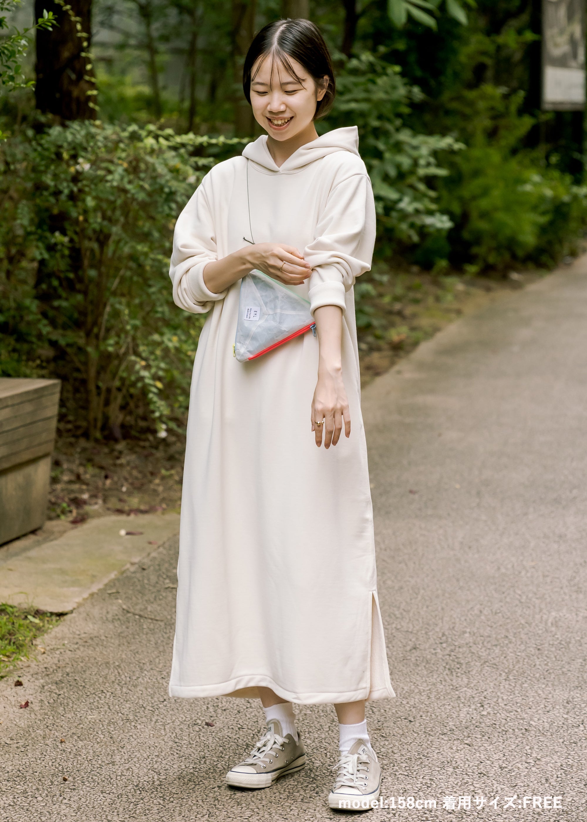 DRYCOTTONY SWEAT ONE-PIECE （ドライコットニースウェットワンピース