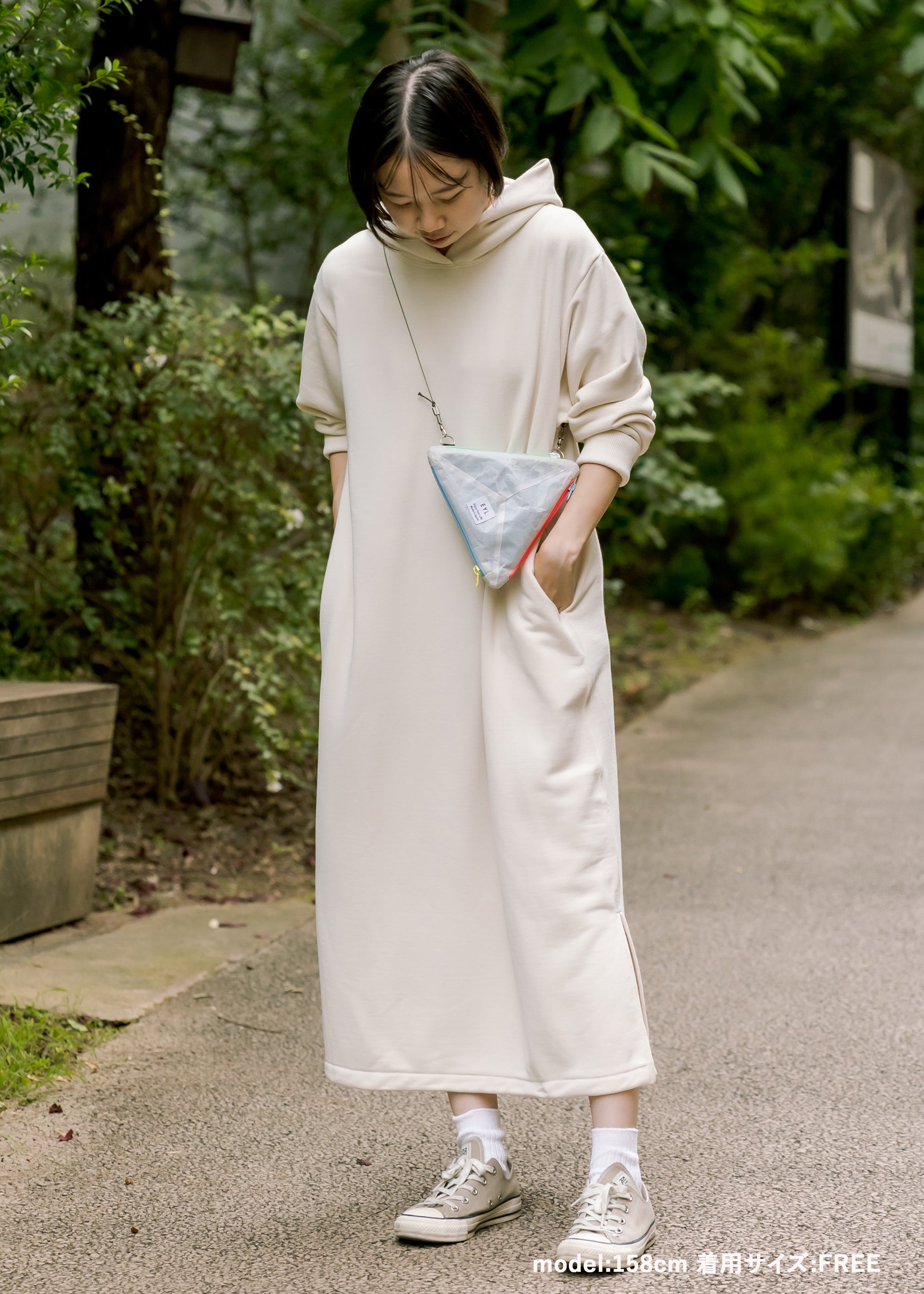 DRYCOTTONY SWEAT ONE-PIECE （ドライコットニースウェットワンピース