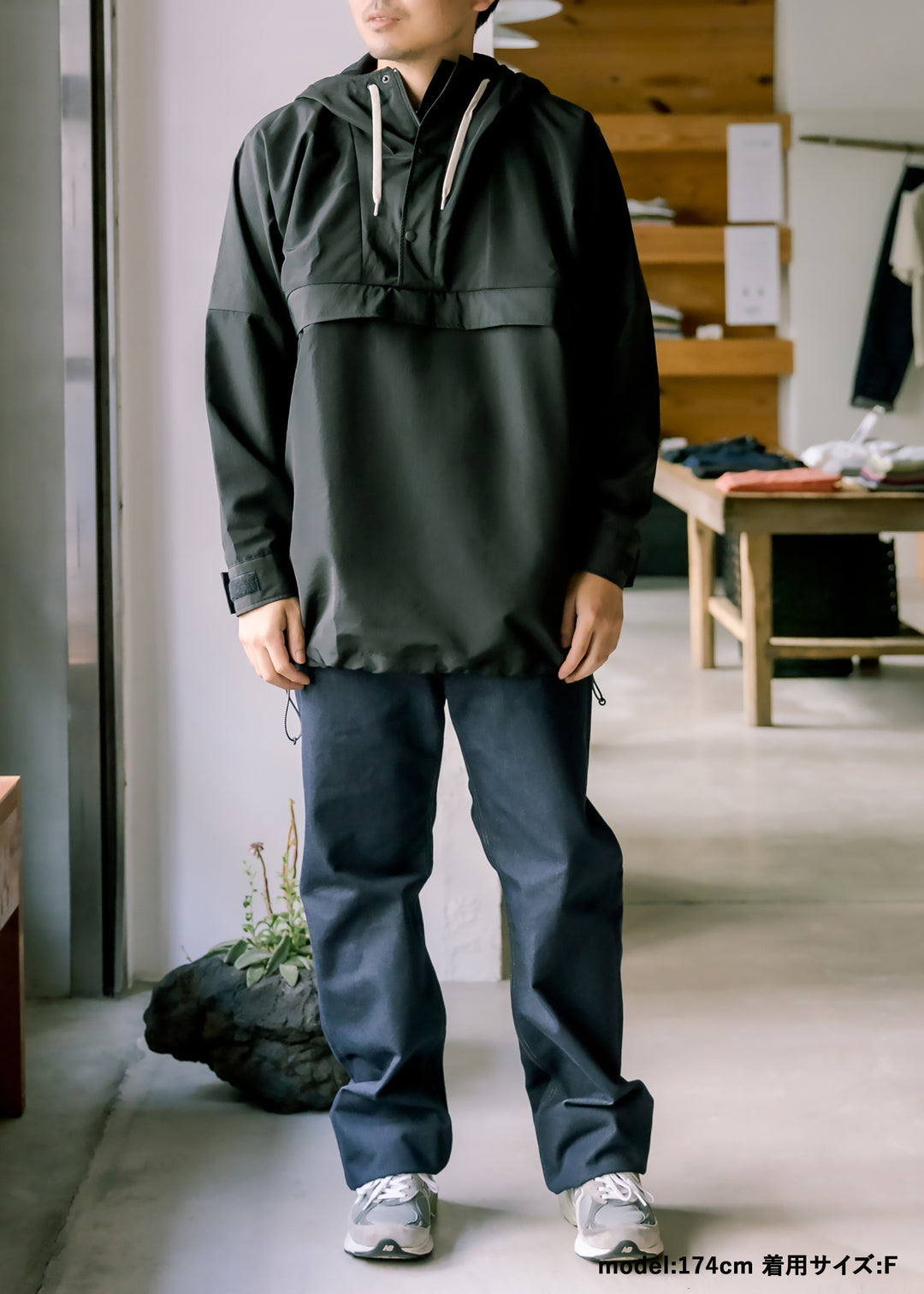 DRYCOTTONY パーマネントアノラック