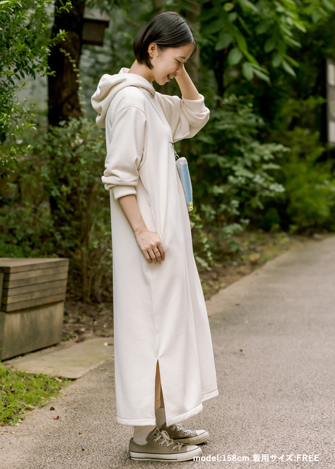 DRYCOTTONY スウェットワンピース