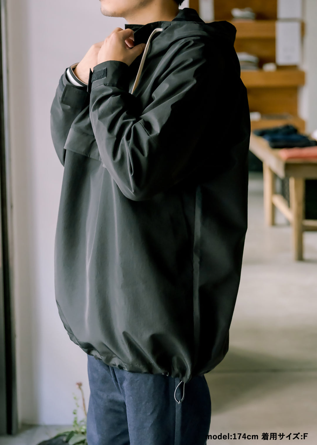 DRYCOTTONY PERMANENT ANORAK（ドライコットニーパーマネント