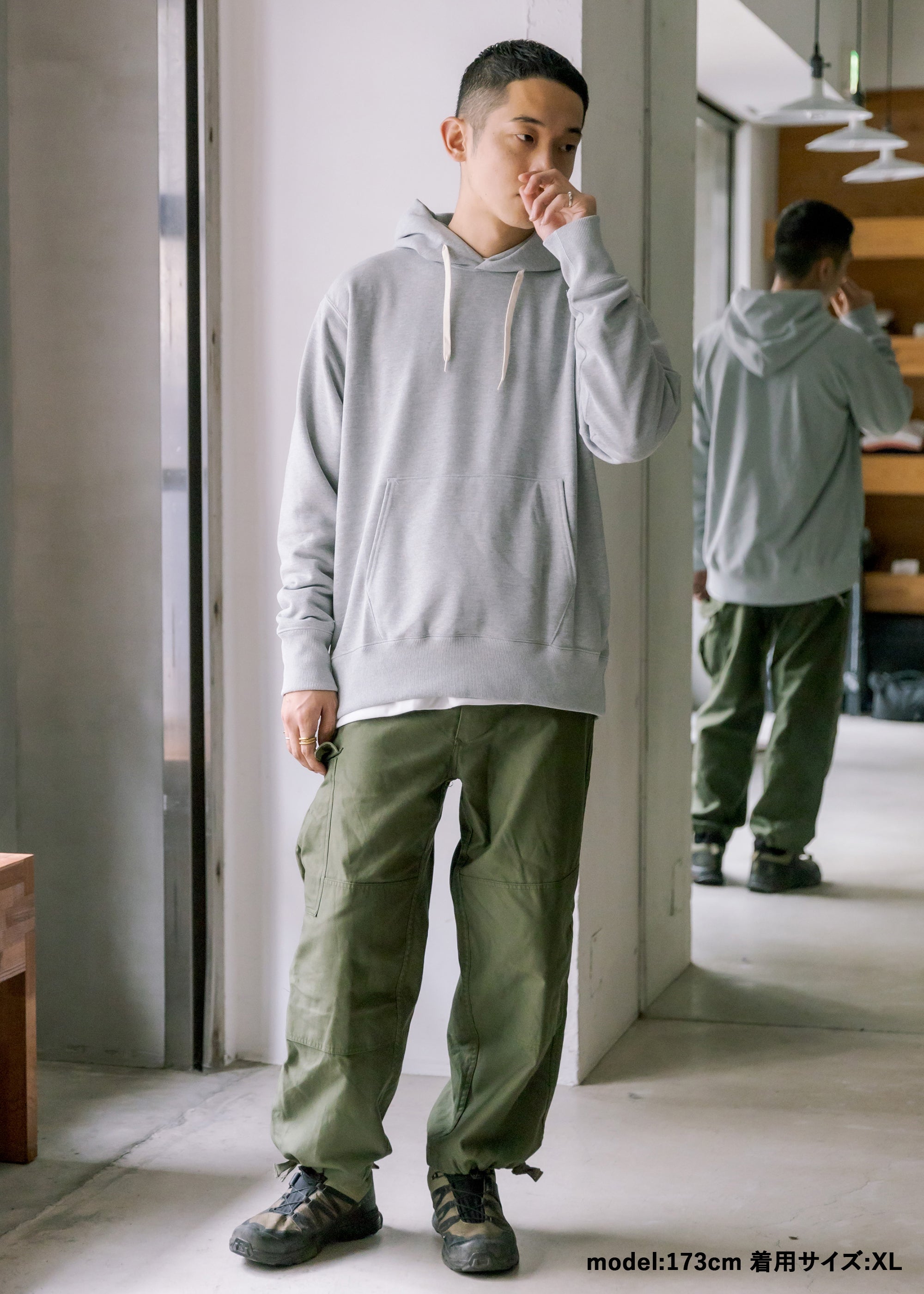 DRYCOTTONY SWEAT HOODIE （ドライコットニースウェットフーディー
