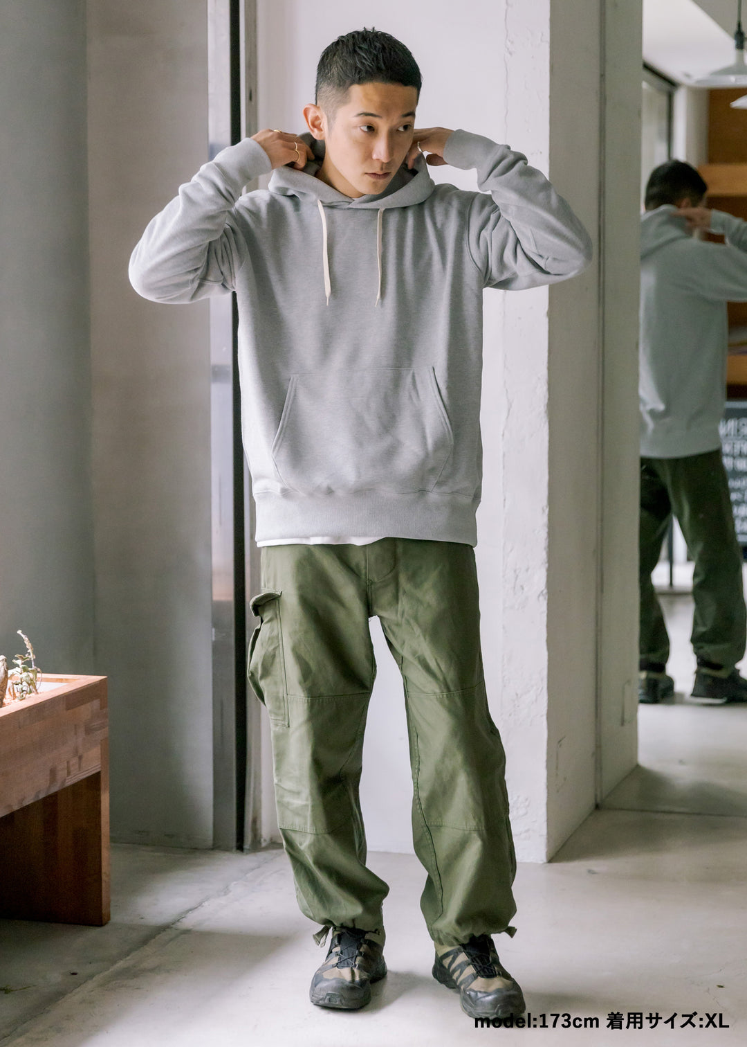 DRYCOTTONY スウェットフーディー