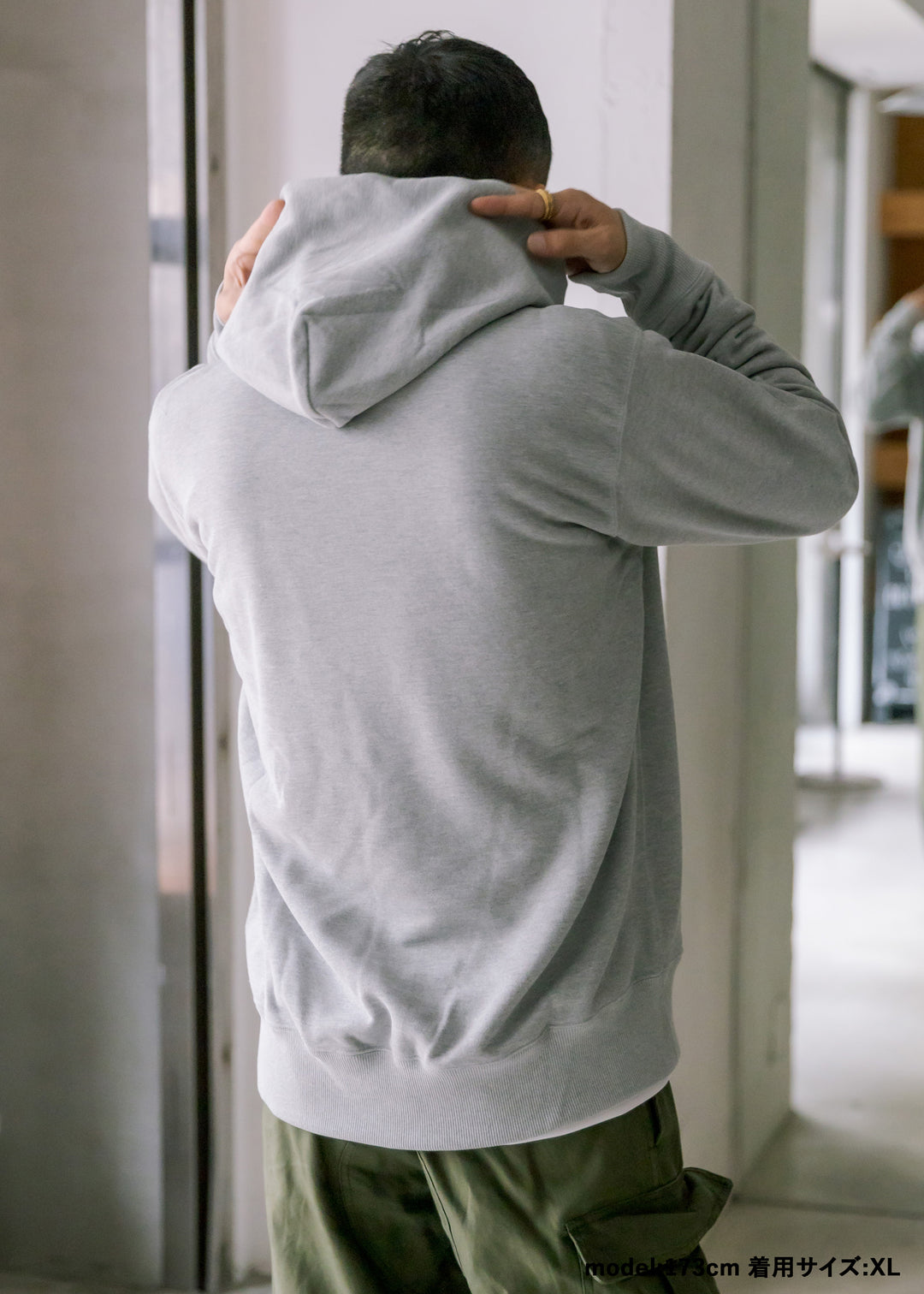 DRYCOTTONY スウェットフーディー