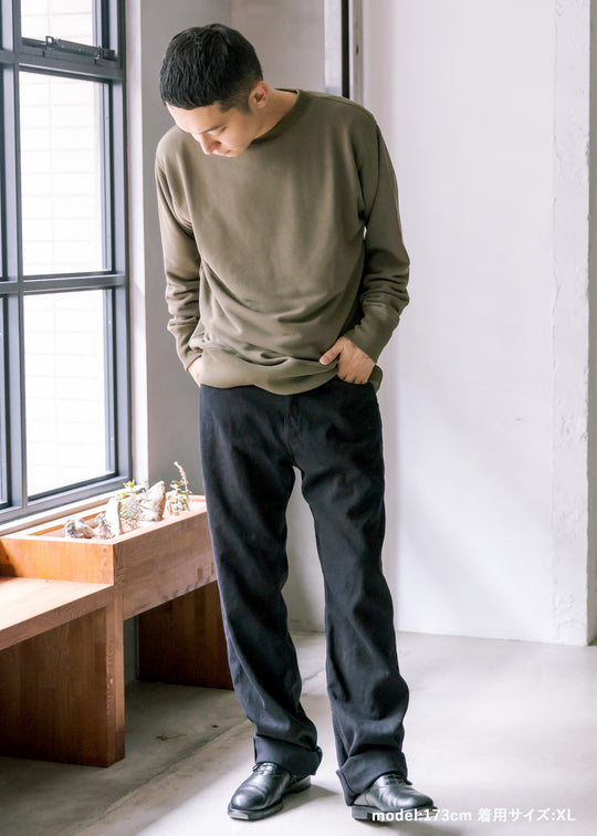 DRYCOTTONY スウェットクルーネック