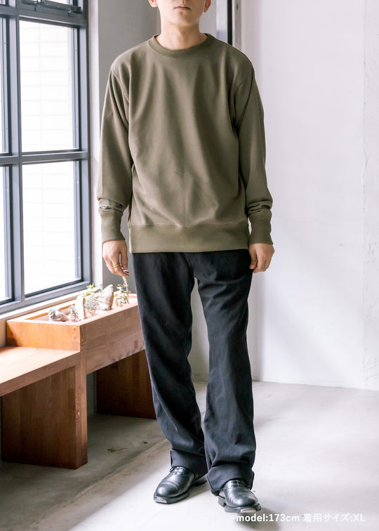 DRYCOTTONY スウェットクルーネック