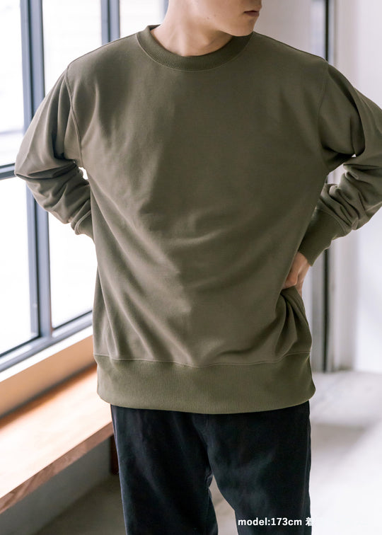 DRYCOTTONY スウェットクルーネック