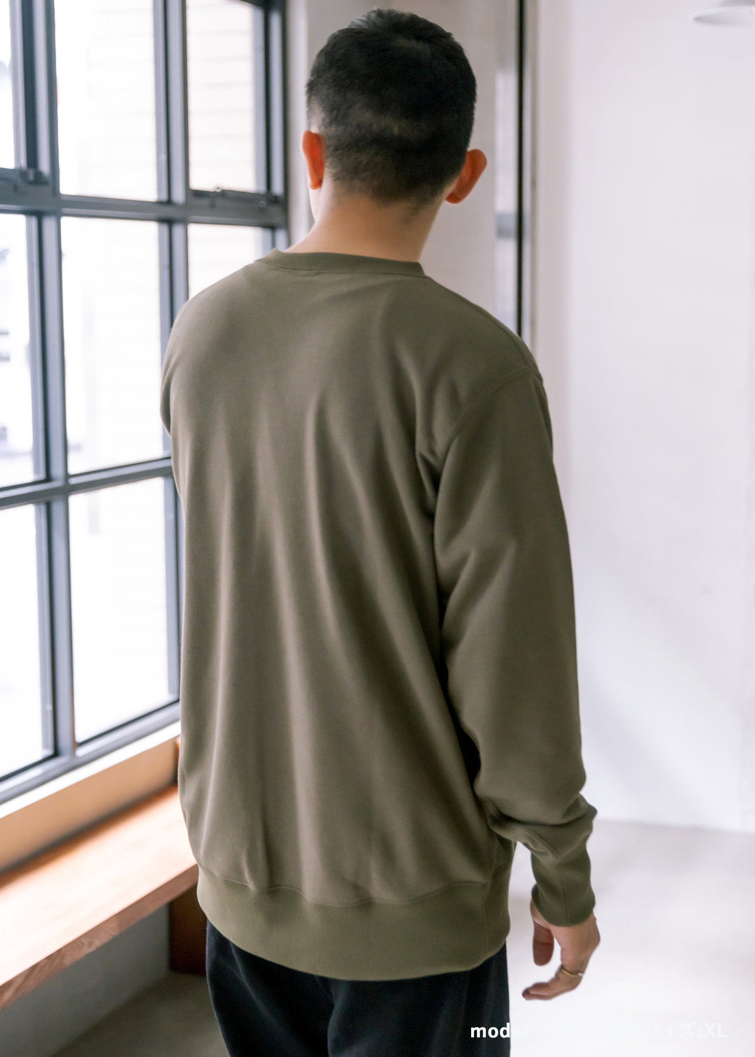 DRYCOTTONY スウェットクルーネック