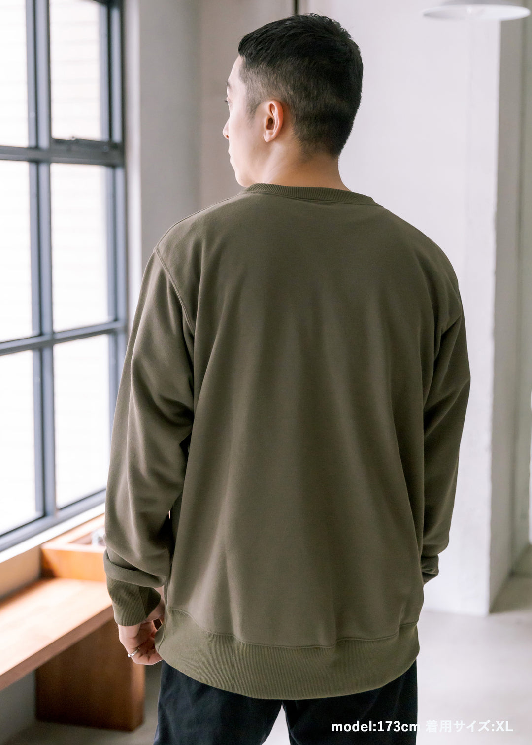 DRYCOTTONY SWEAT CREWNECK （ドライコットニースウェットクルーネック