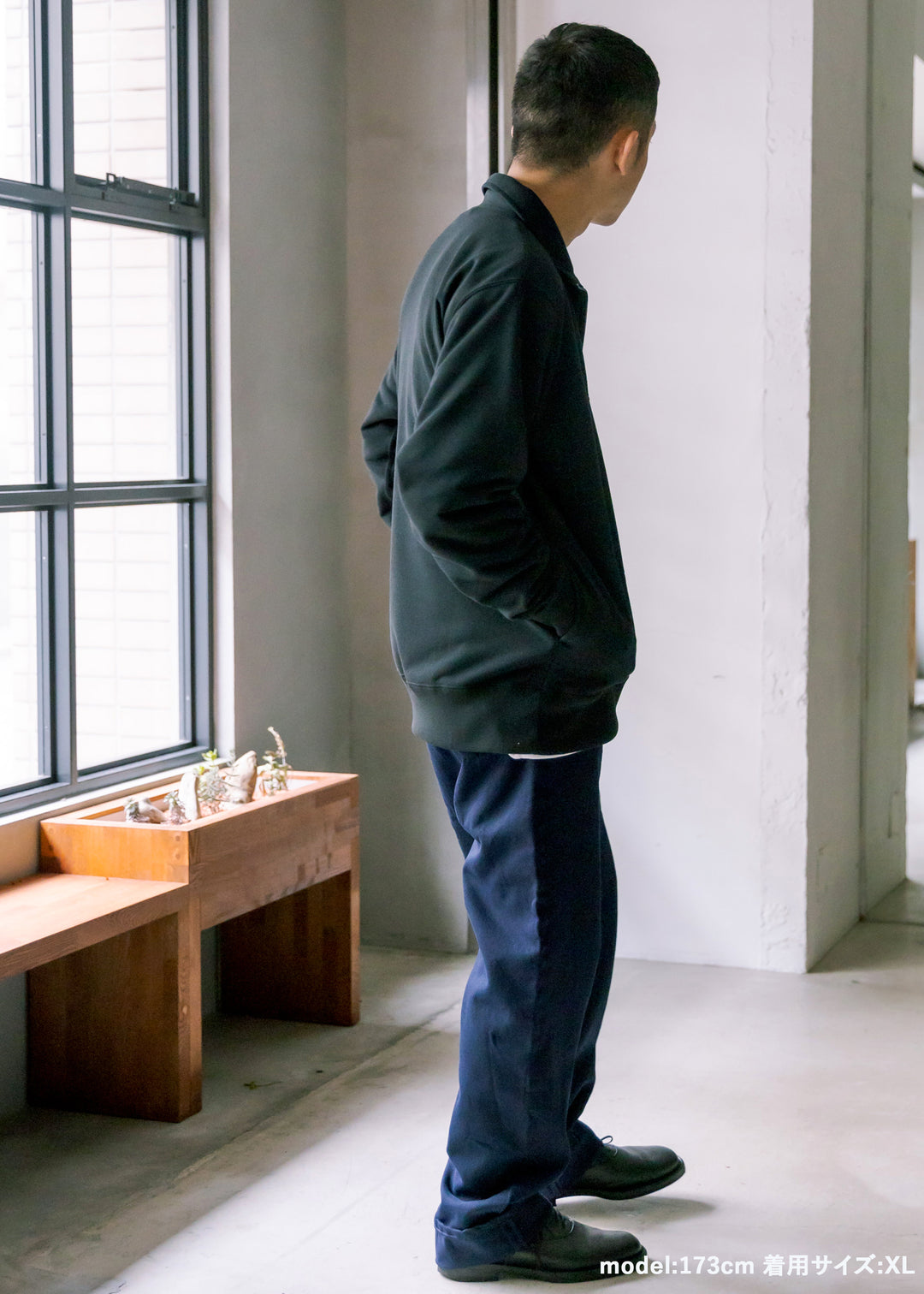 DRYCOTTONY スウェットハーフジッププルオーバー