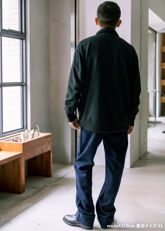 DRYCOTTONY スウェットハーフジッププルオーバー