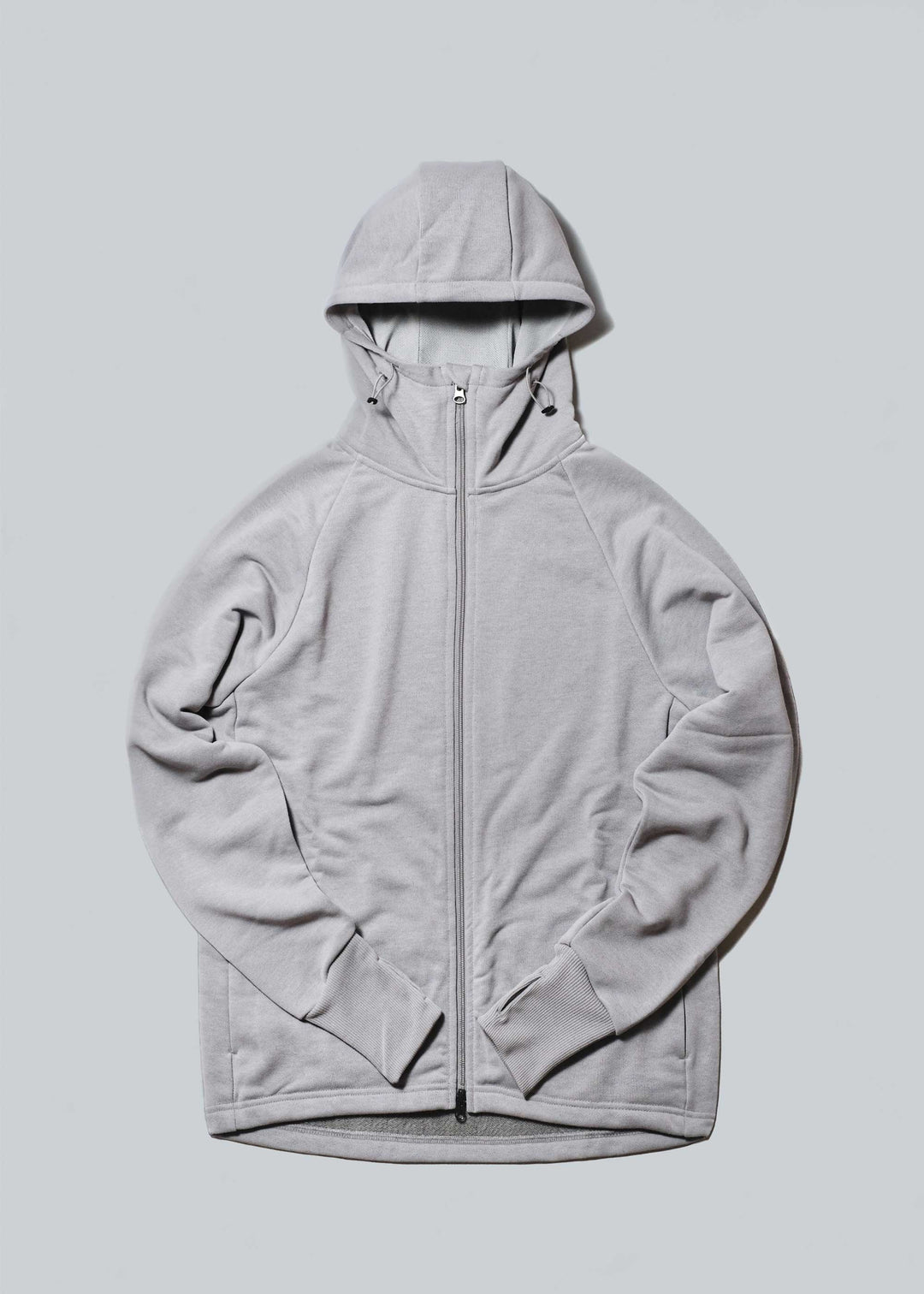 WUNDERWEAR スウェットラグランスリーブフーディー