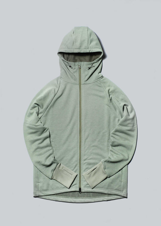 WUNDERWEAR スウェットラグランスリーブフーディー