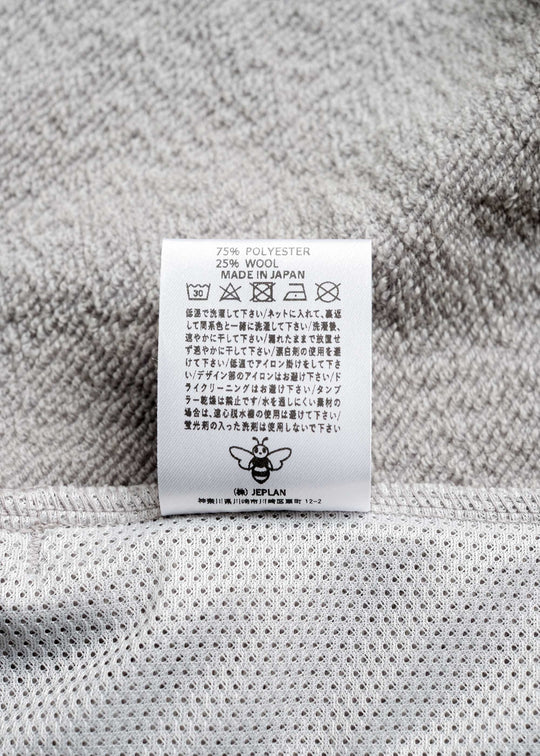 WUNDERWEAR スウェットラグランスリーブフーディー