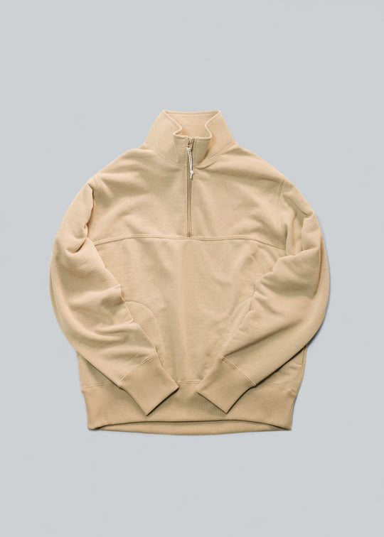 DRYCOTTONY スウェットハーフジッププルオーバー