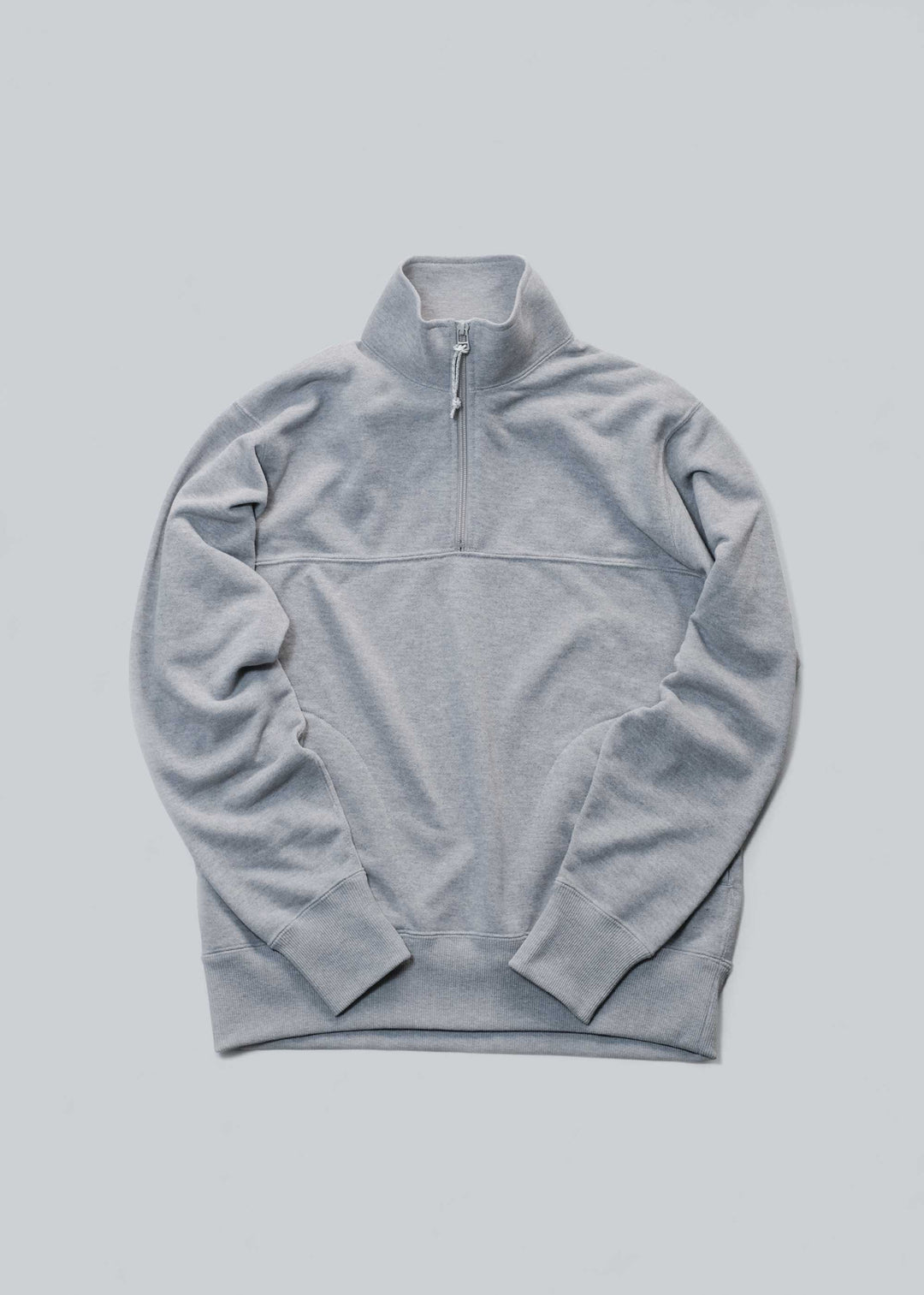 DRYCOTTONY スウェットハーフジッププルオーバー