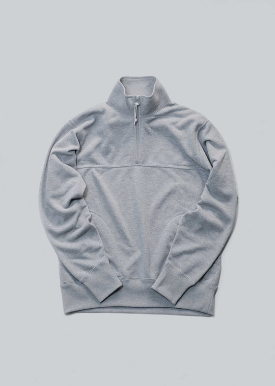 DRYCOTTONY スウェットハーフジッププルオーバー
