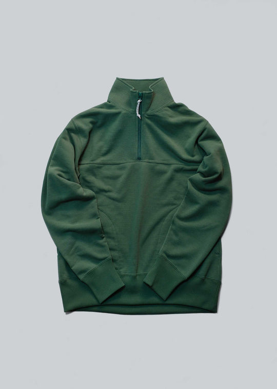 DRYCOTTONY スウェットハーフジッププルオーバー