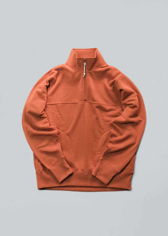 DRYCOTTONY スウェットハーフジッププルオーバー