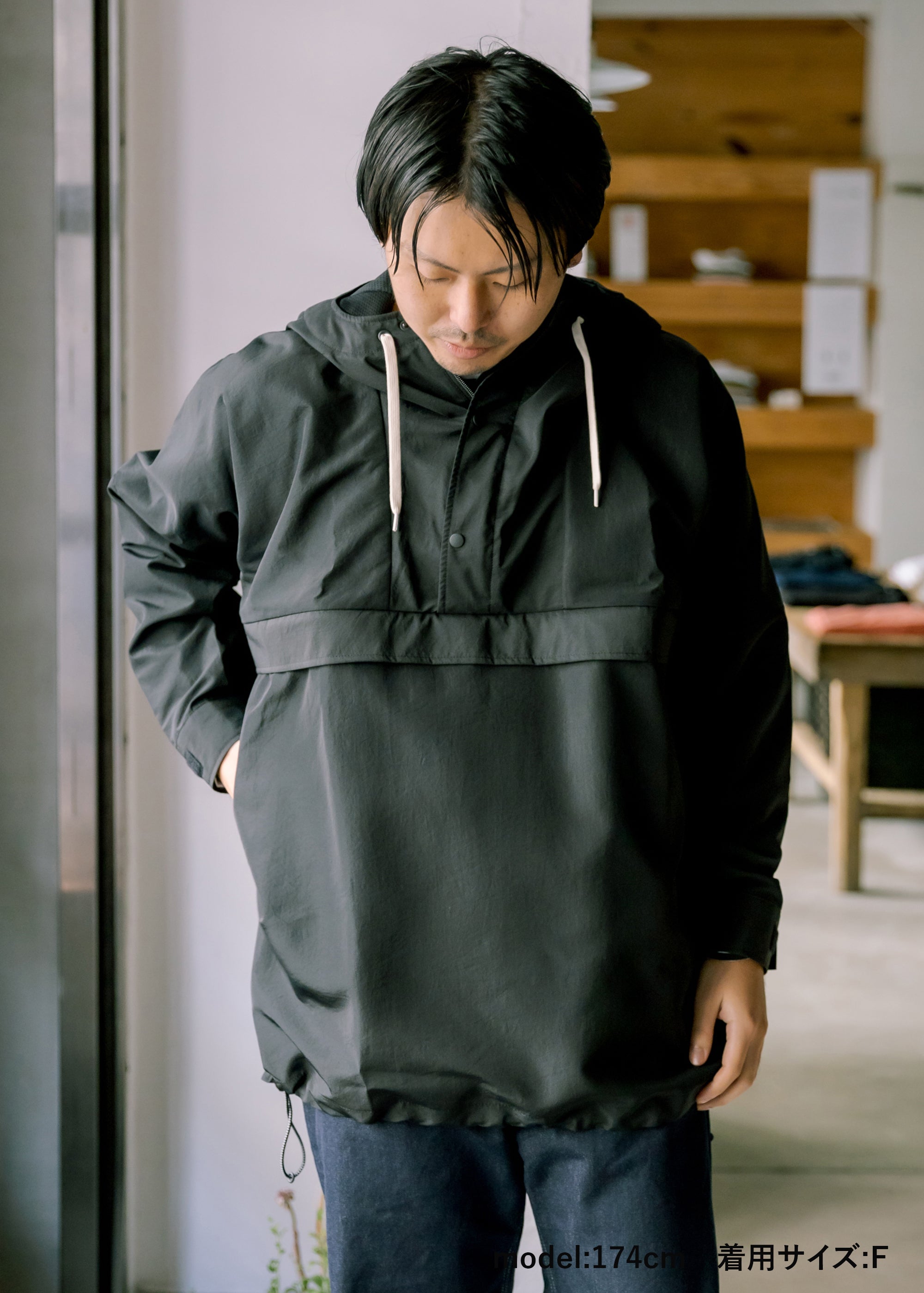 DRYCOTTONY PERMANENT ANORAK（ドライコットニーパーマネント