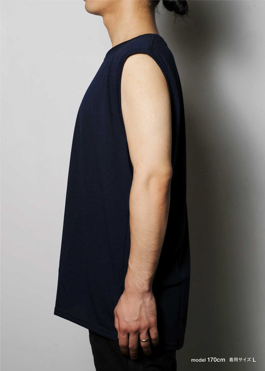 DRYCOTTONY スリーブレスTシャツ