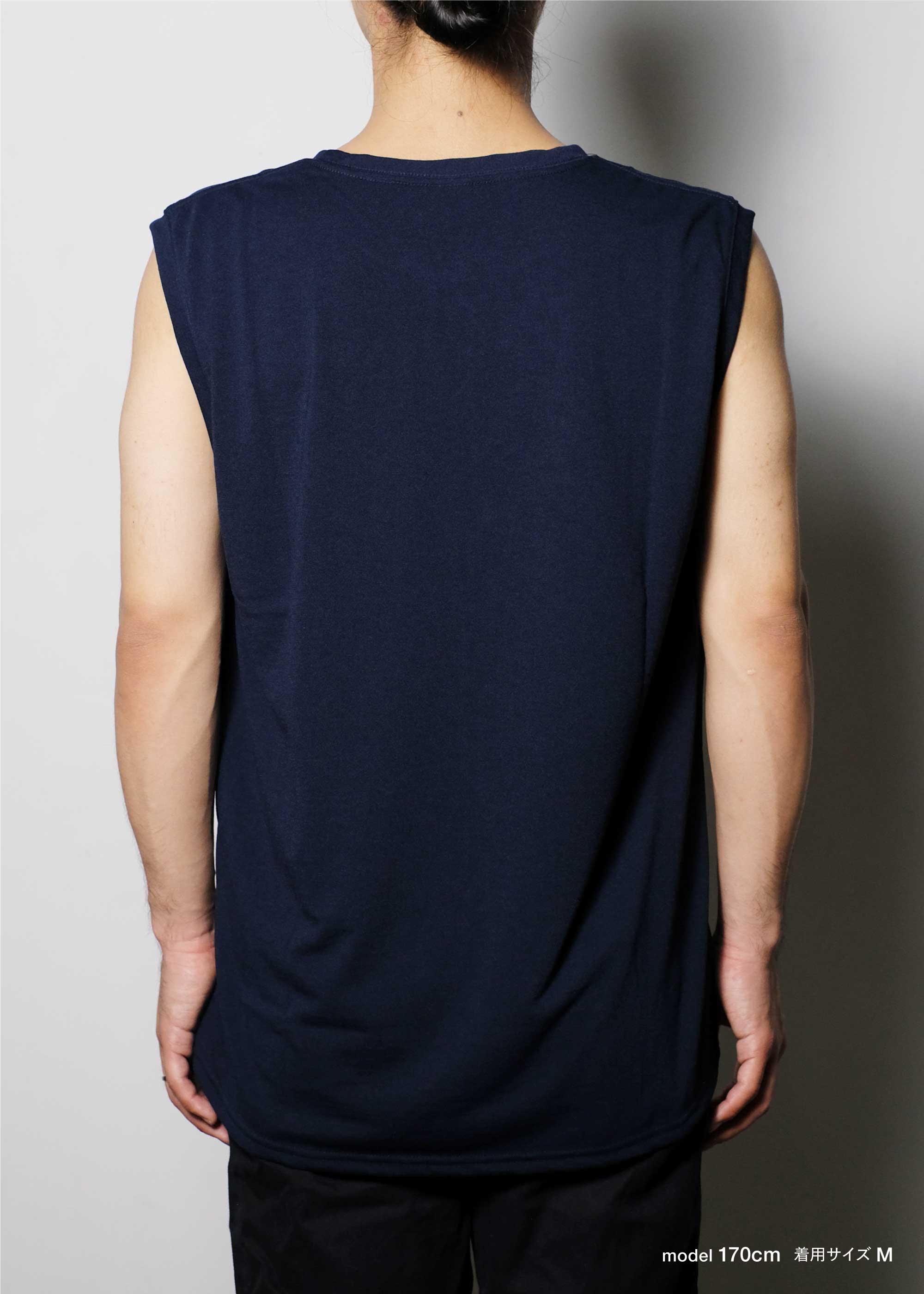 GIMAコットンスリーブレス DRYCOTTONY SLEEVELESS T-SHIRT （ドライコットニースリーブレスT