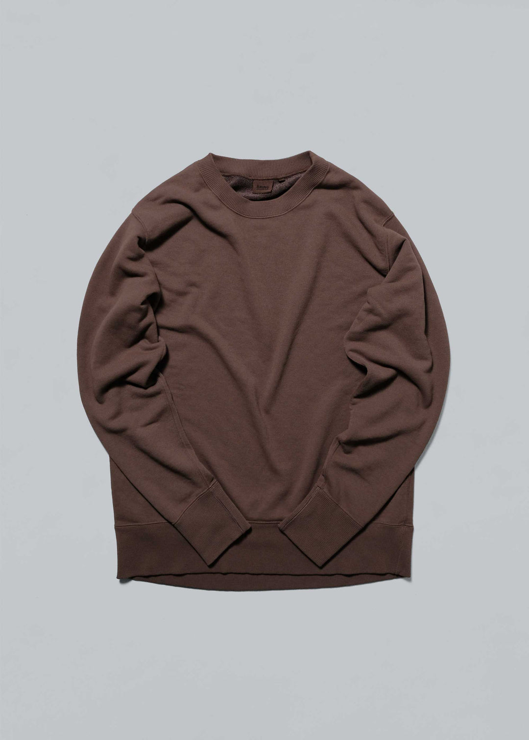 DRYCOTTONY オーバーダイスウェットクルーネック