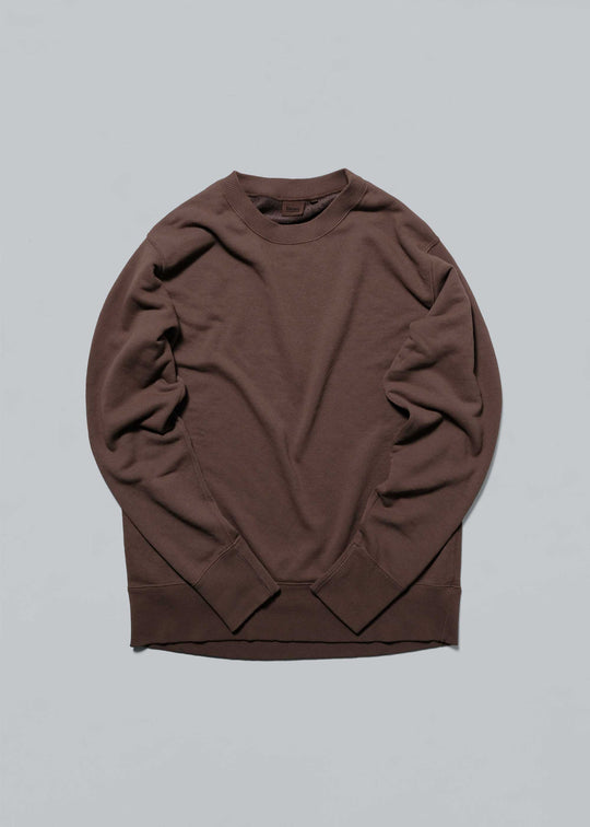 DRYCOTTONY オーバーダイスウェットクルーネック