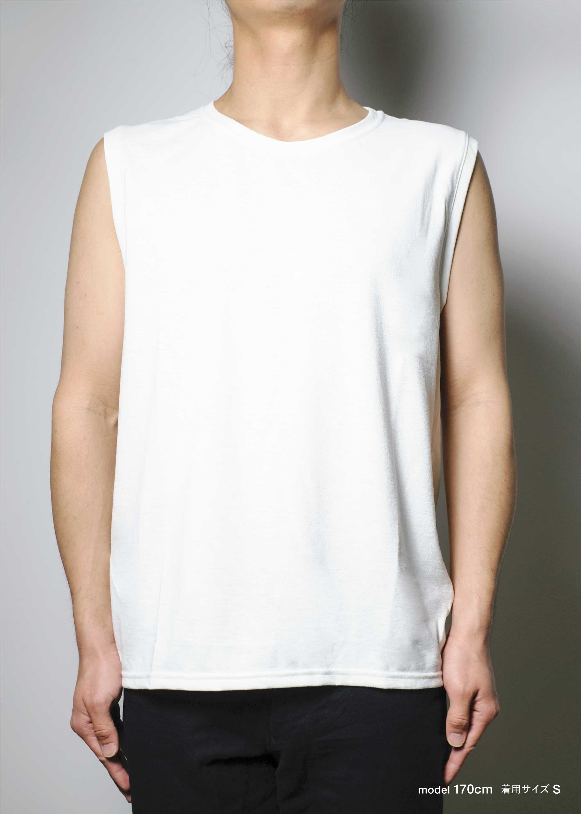 DRYCOTTONY SLEEVELESS T-SHIRT （ドライコットニースリーブレスT