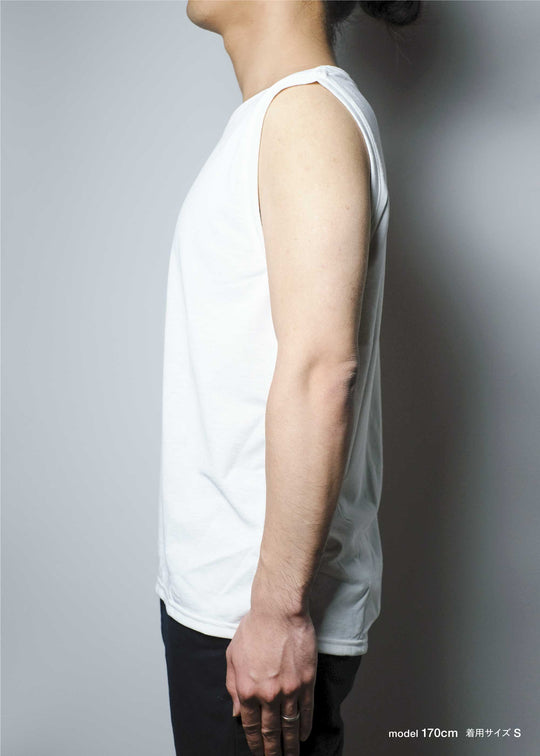 DRYCOTTONY スリーブレスTシャツ
