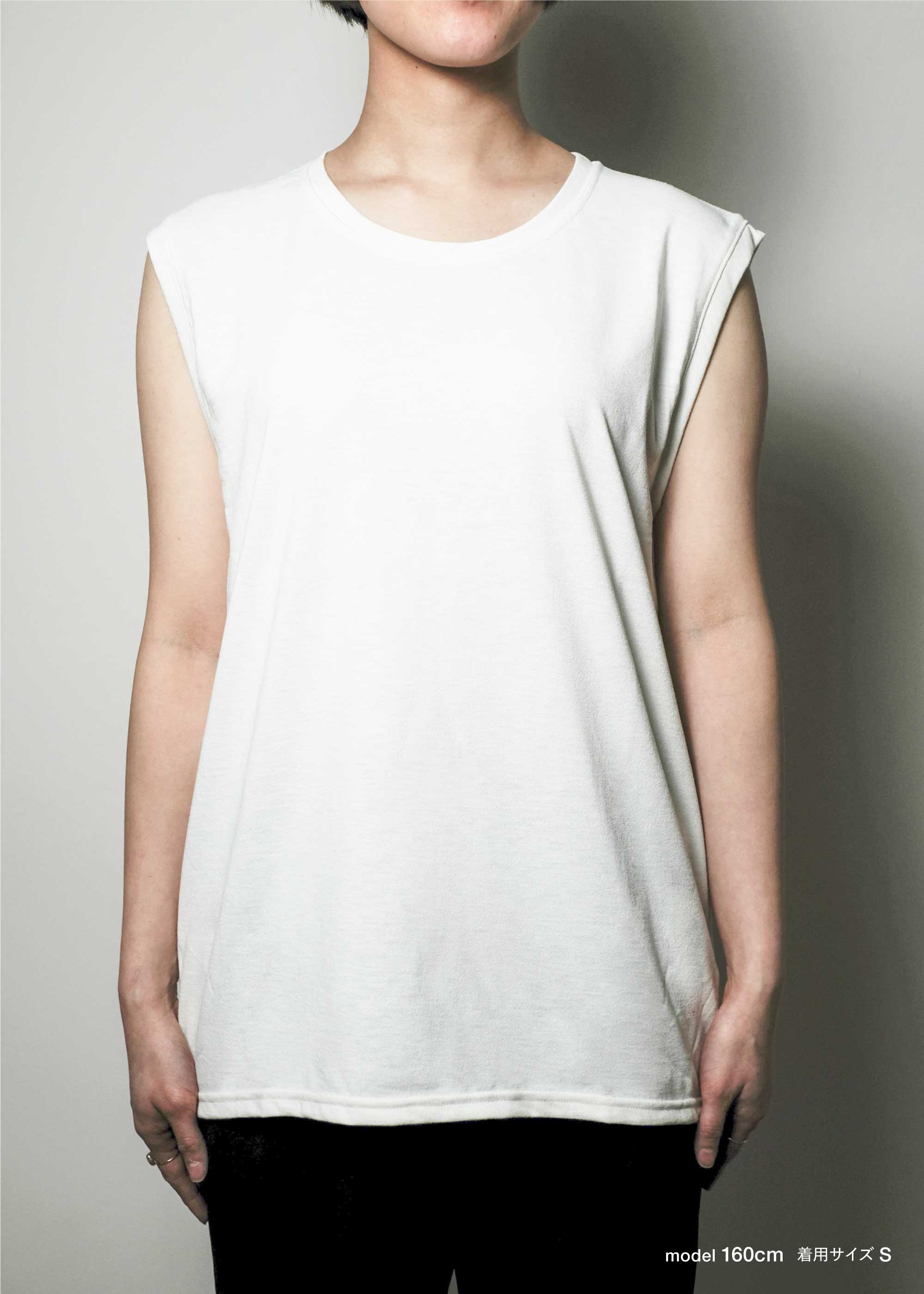 DRYCOTTONY SLEEVELESS T-SHIRT （ドライコットニースリーブレスT